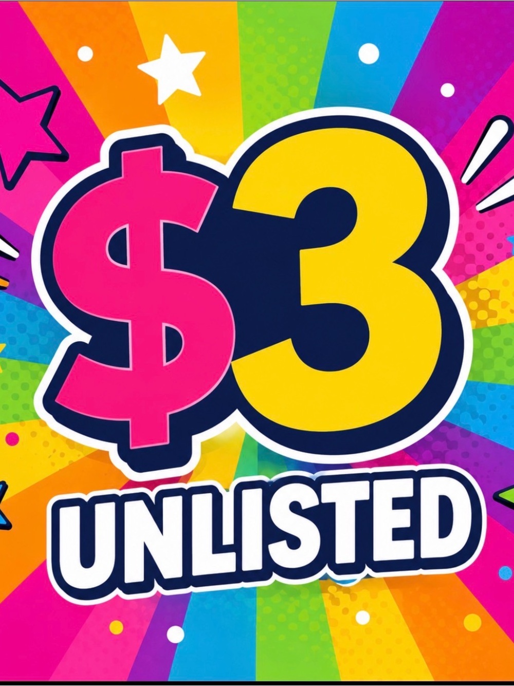 $3 Unlisted Kids Marathon